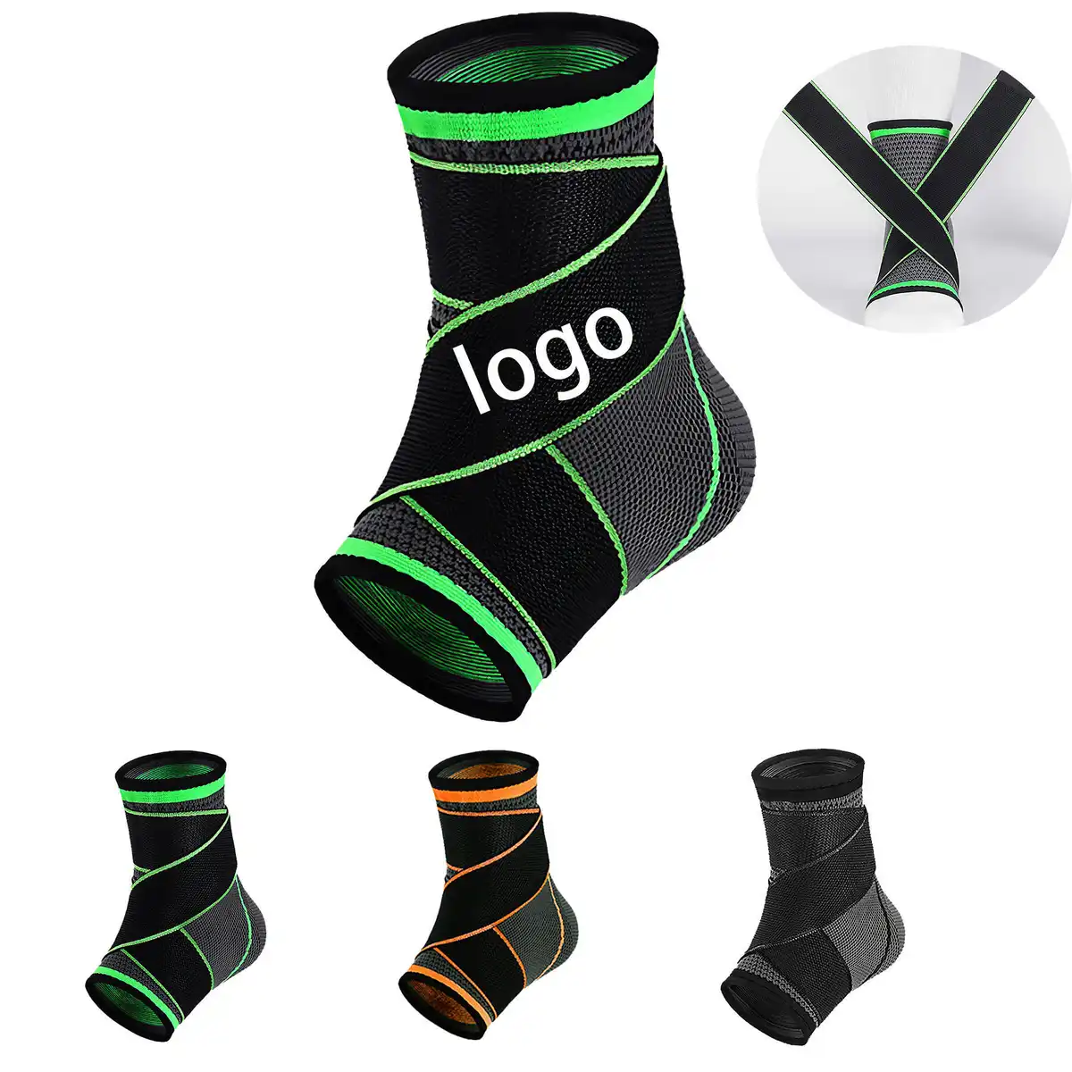 Adjustable Ankle Support Brace for Sports