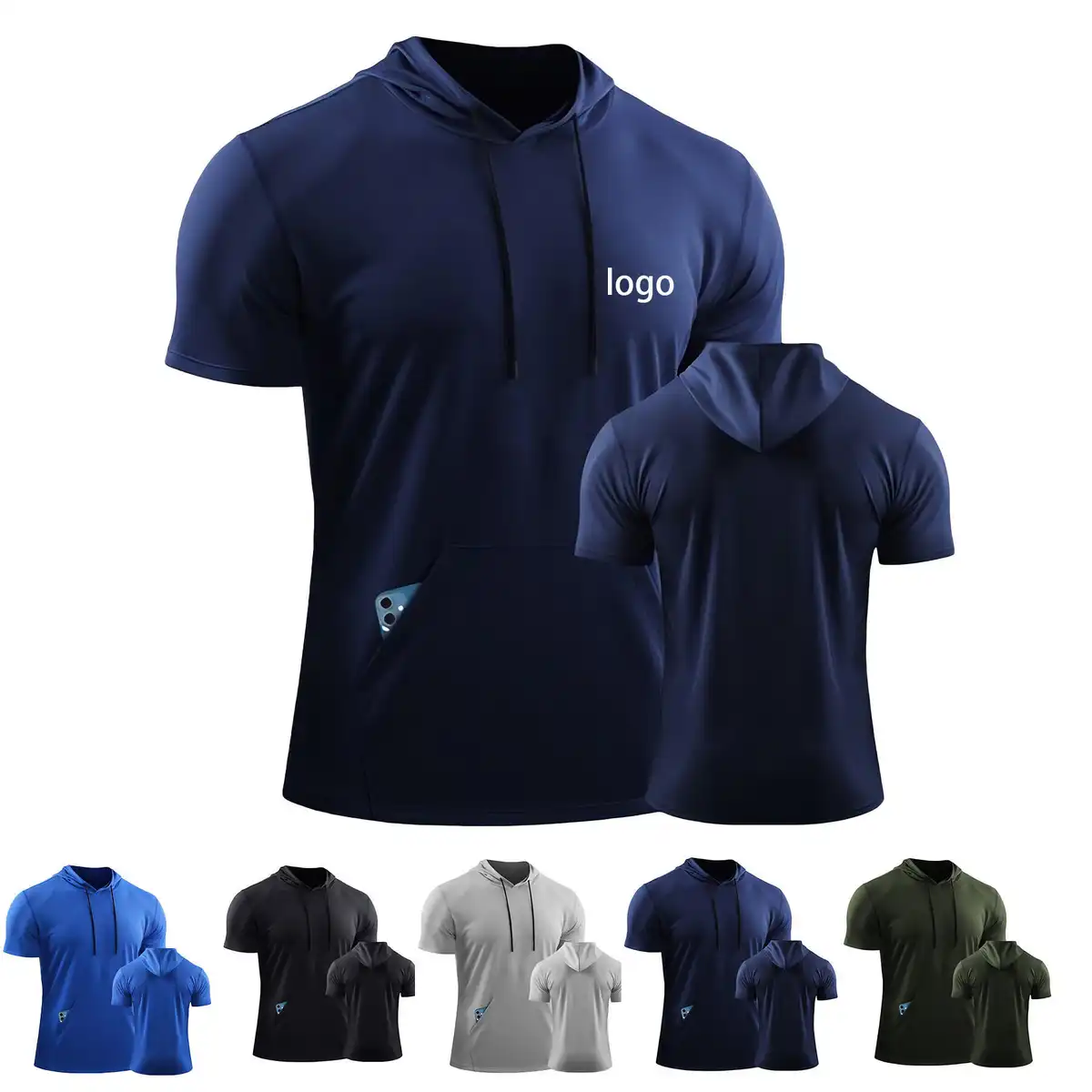 Performance Gym Hoodie Moisture Wicking