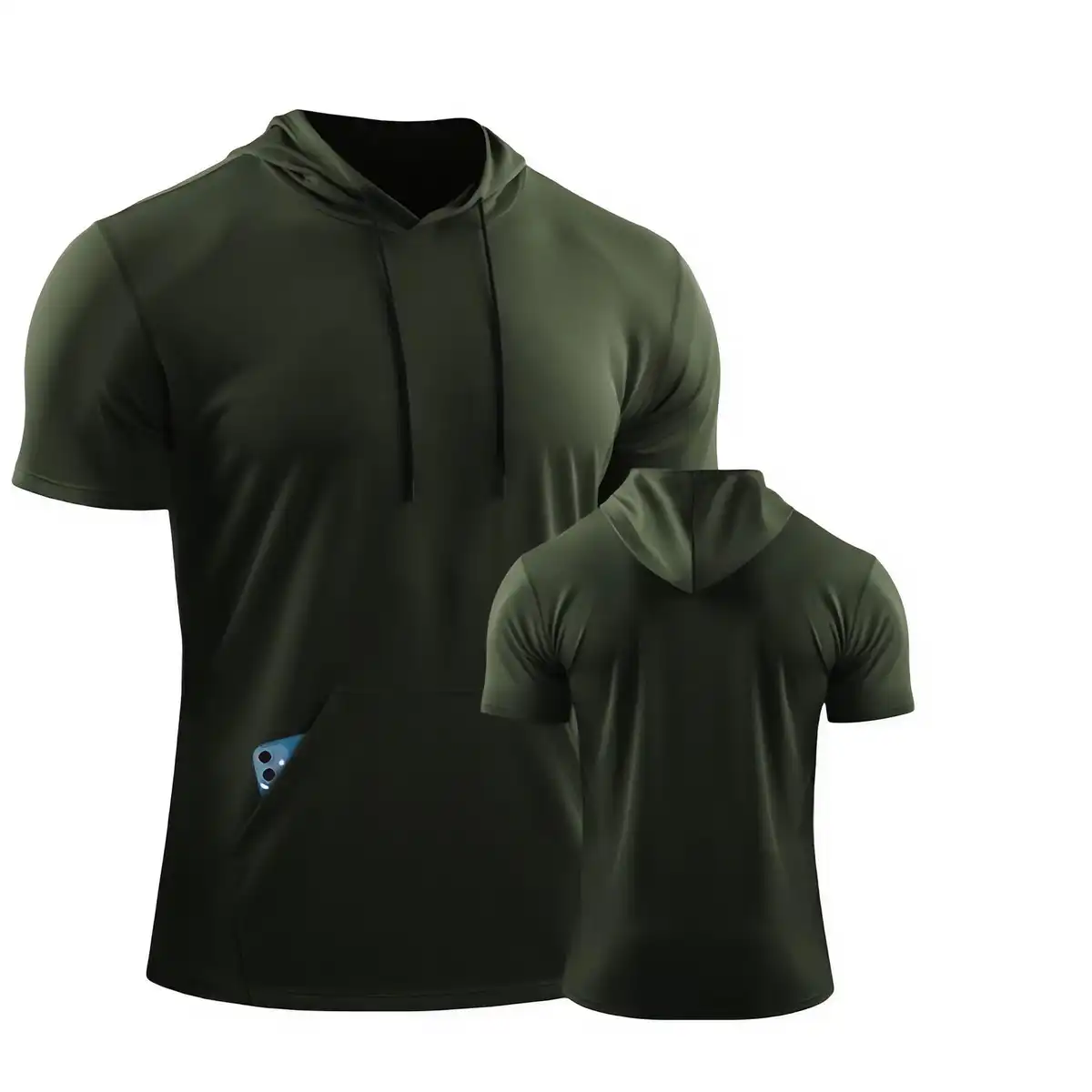 Performance Gym Hoodie Moisture Wicking product close-up