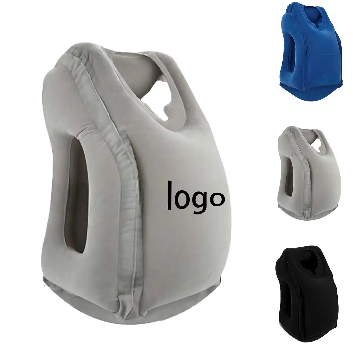 Inflatable Travel Neck Pillow Support product detail view