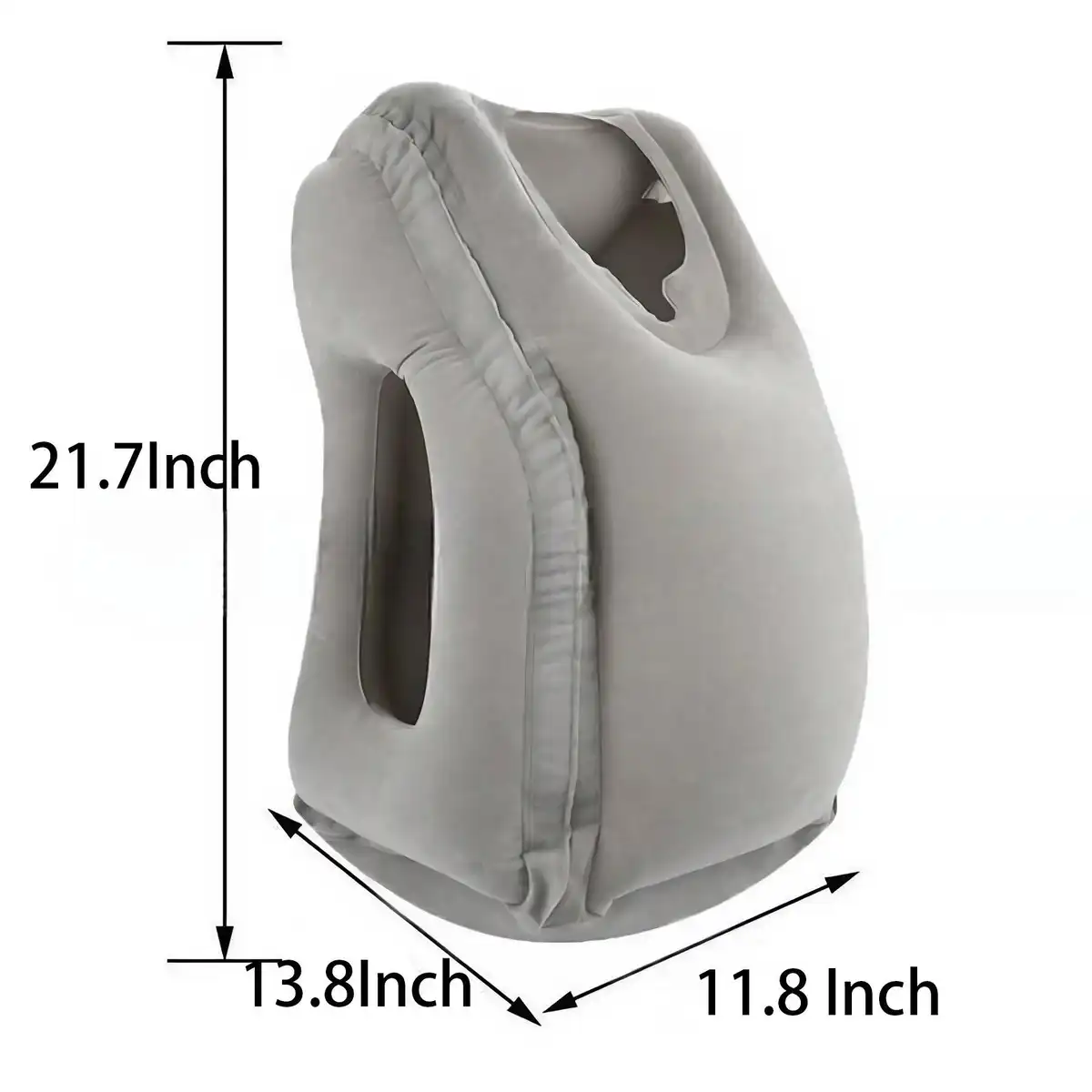 Inflatable Travel Neck Pillow Support alternate product angle