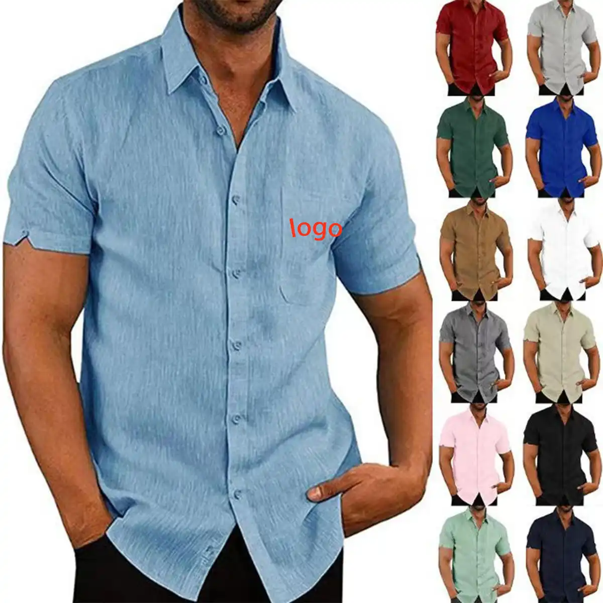 Breathable Linen Summer Shirt