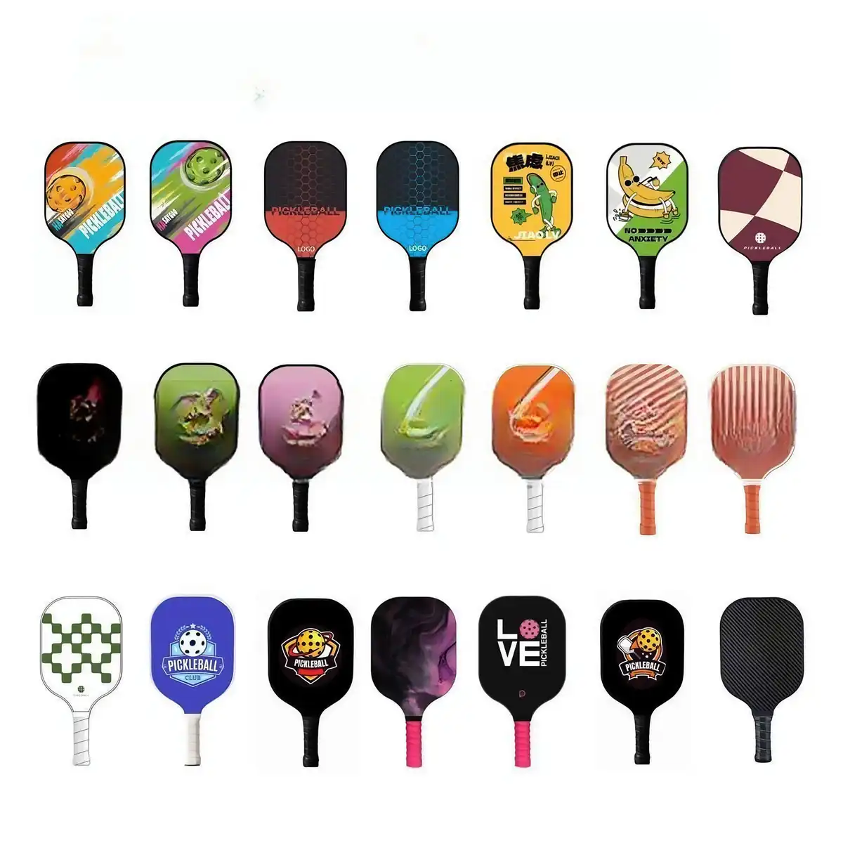 Pro Wood Pickleball Paddle product detail view