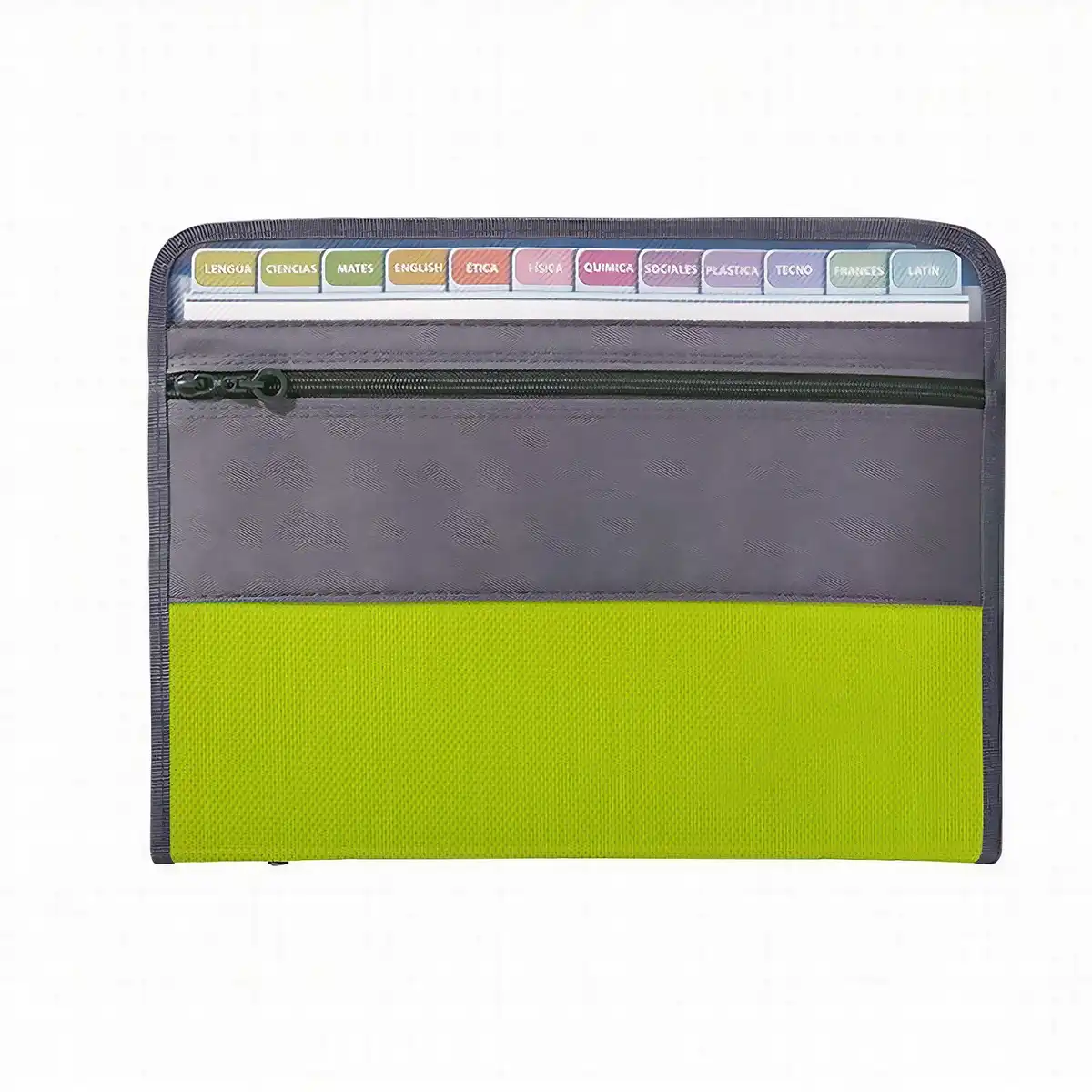Accordion File Organizer Durable Polypropylene product close-up