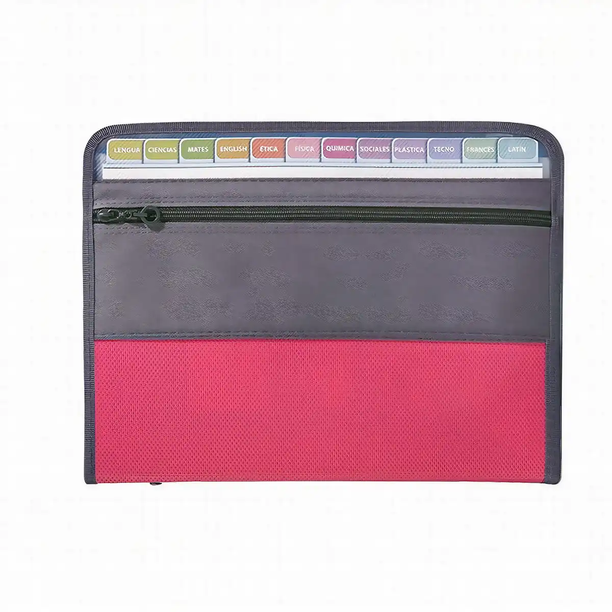 Accordion File Organizer Durable Polypropylene product with accessories