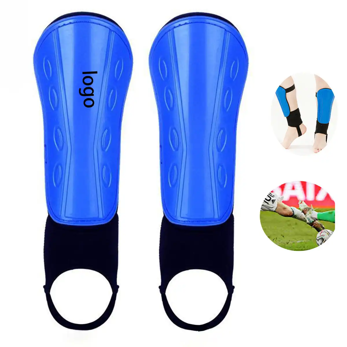 Pro Soccer Shin Guards Adjustable