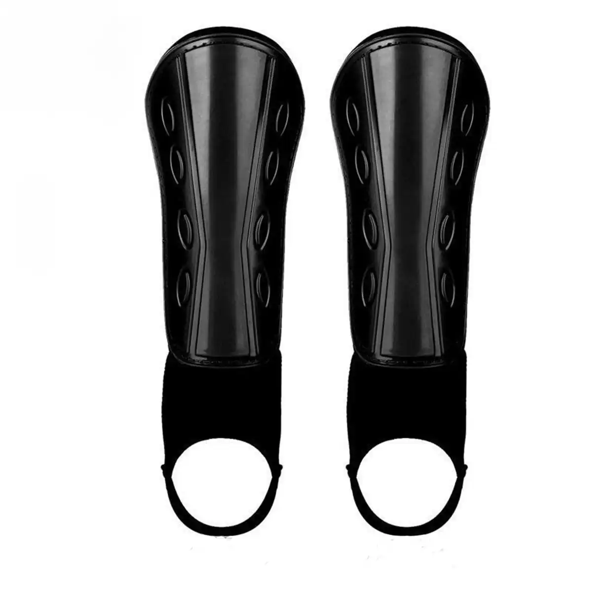 Pro Soccer Shin Guards Adjustable product with accessories