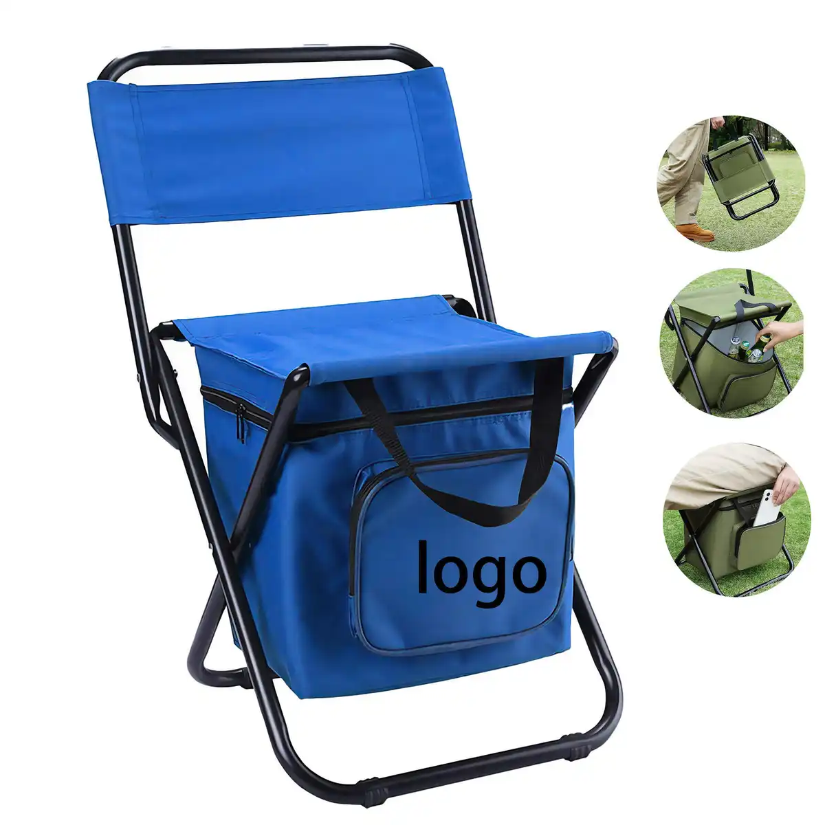Portable Folding Cooler Stool