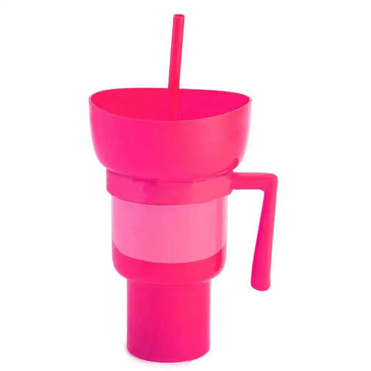 Movie Night Popcorn Cup Duo custom logo imprint view