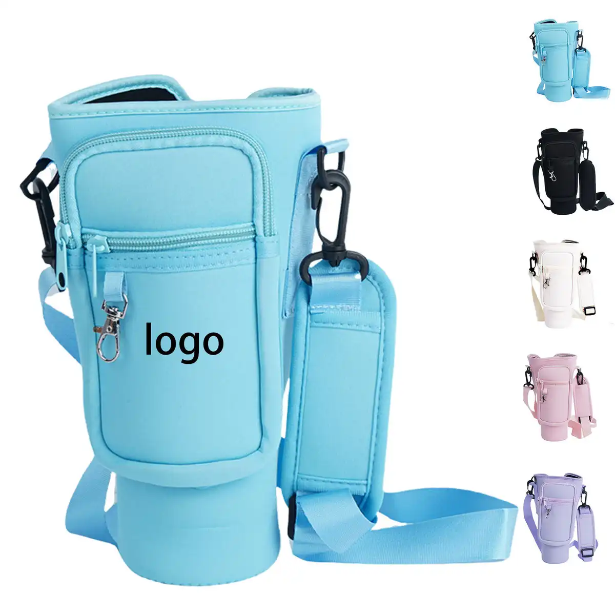 Elastic Water Bottle Sling Strap product detail view