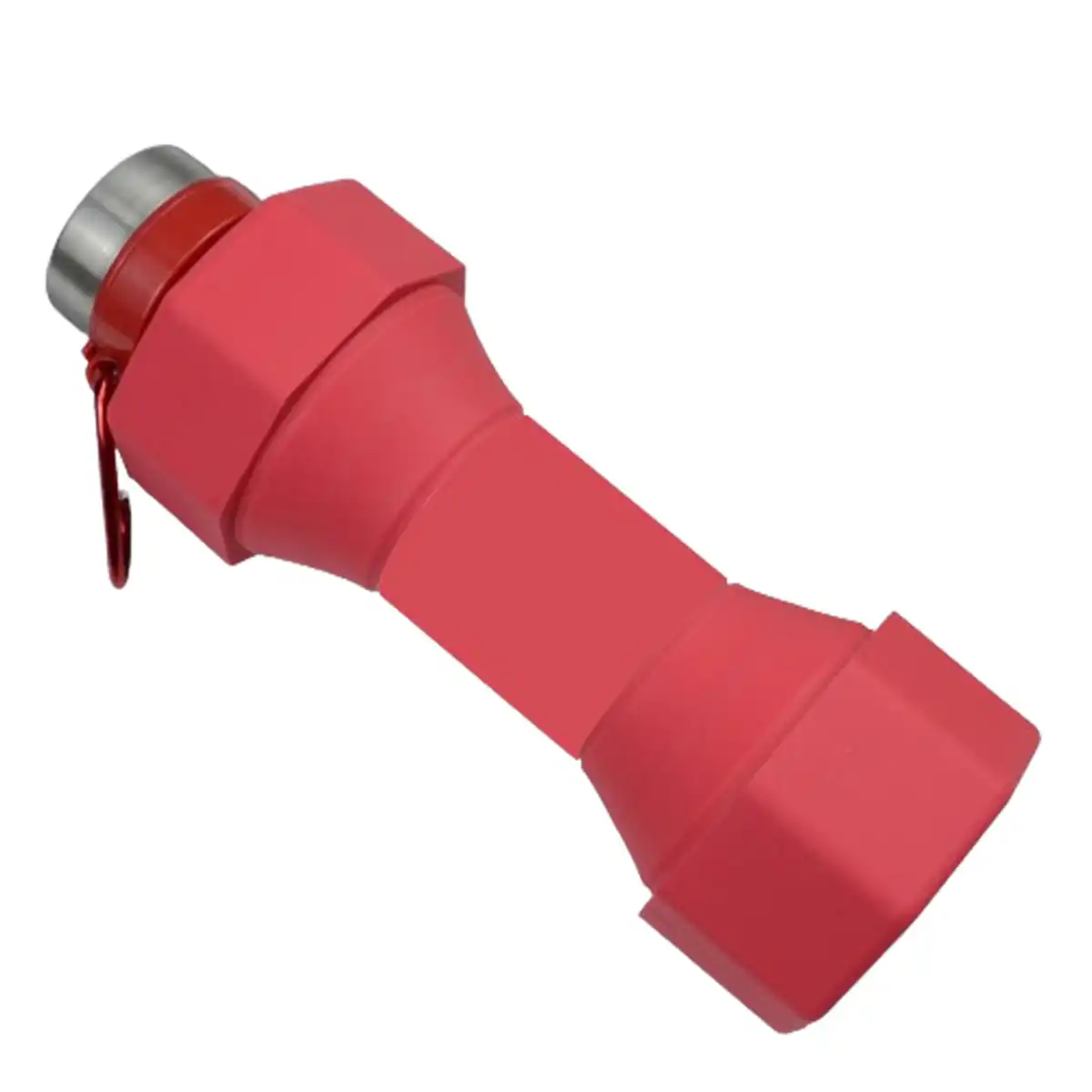 20oz Silicone Collapsible Dumbbell Bottle alternate product angle