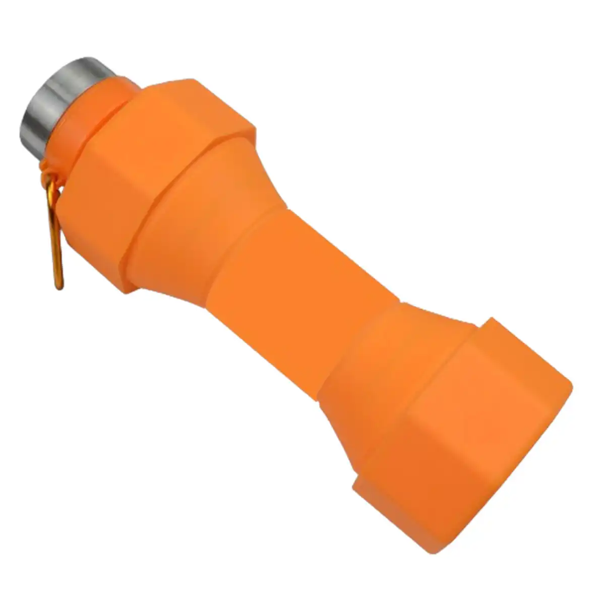 20oz Silicone Collapsible Dumbbell Bottle product close-up