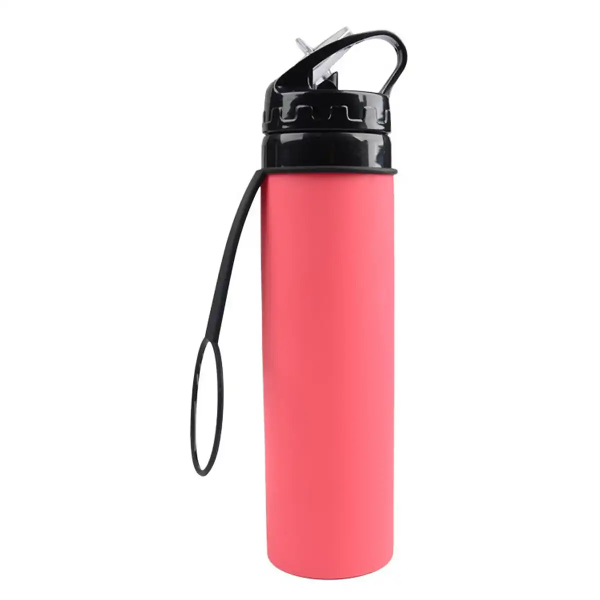 20oz Collapsible Silicone Water Bottle alternate product angle