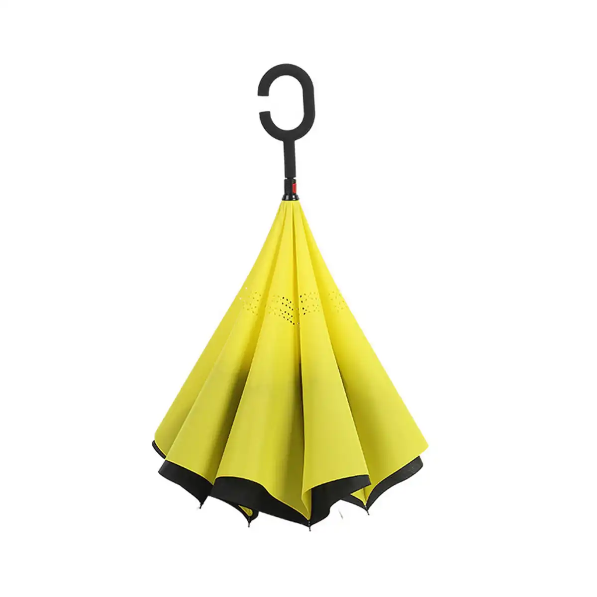 Windproof Reverse Umbrella with C Handle alternate product angle