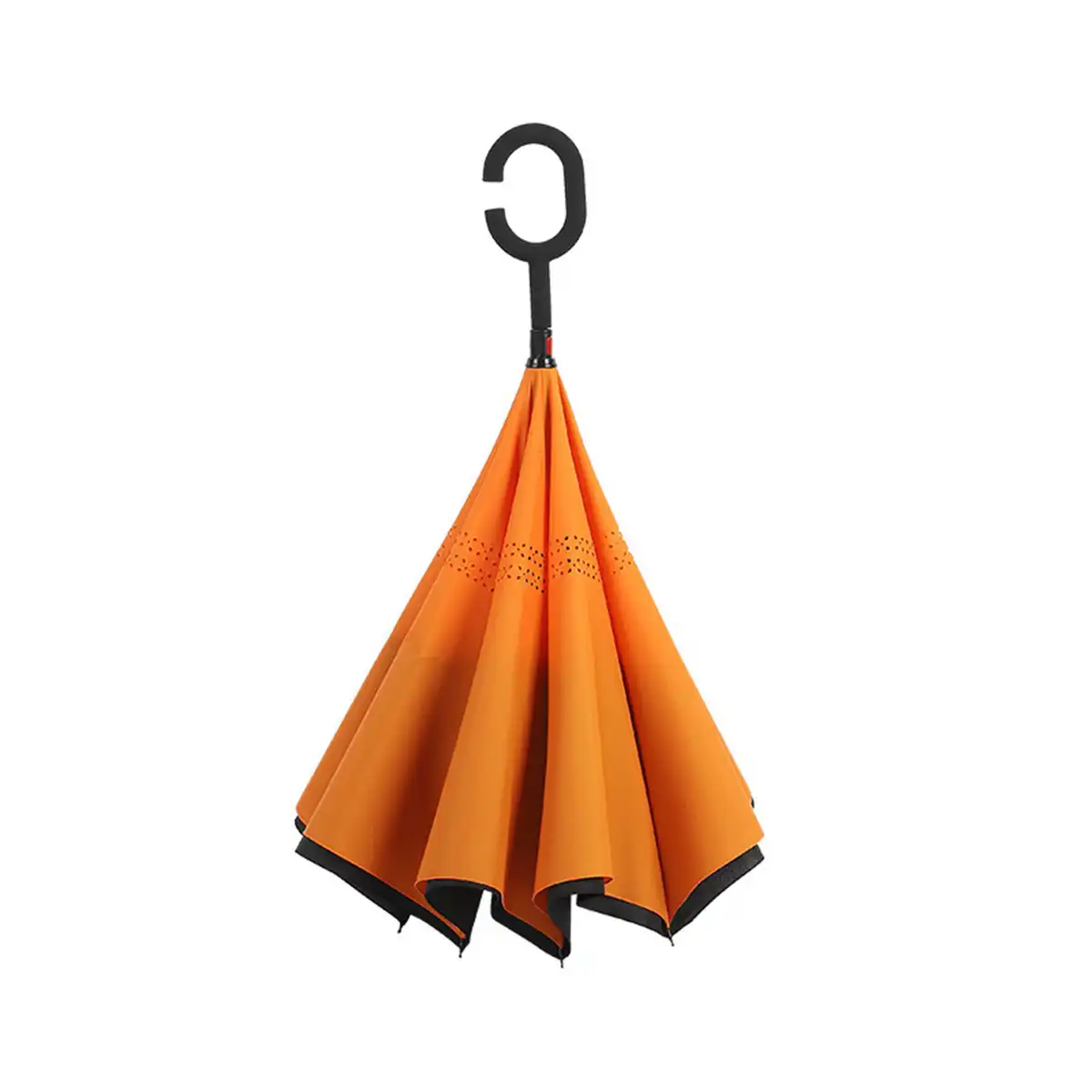Windproof Reverse Umbrella with C Handle product image 9