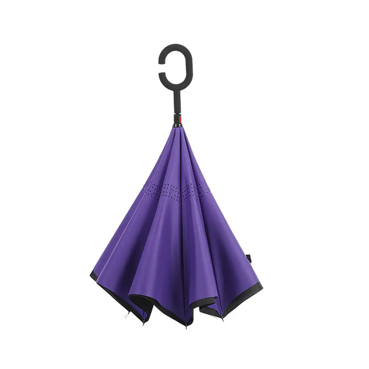 Windproof Reverse Umbrella with C Handle product image 10