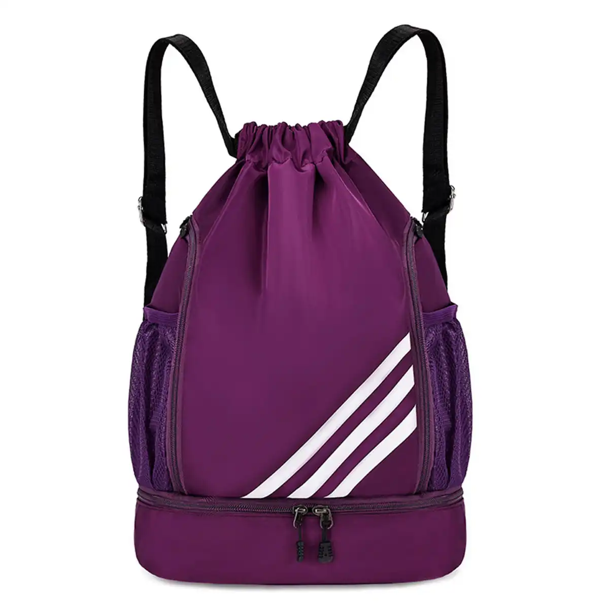 Lightweight Nylon Drawstring Daypack product close-up