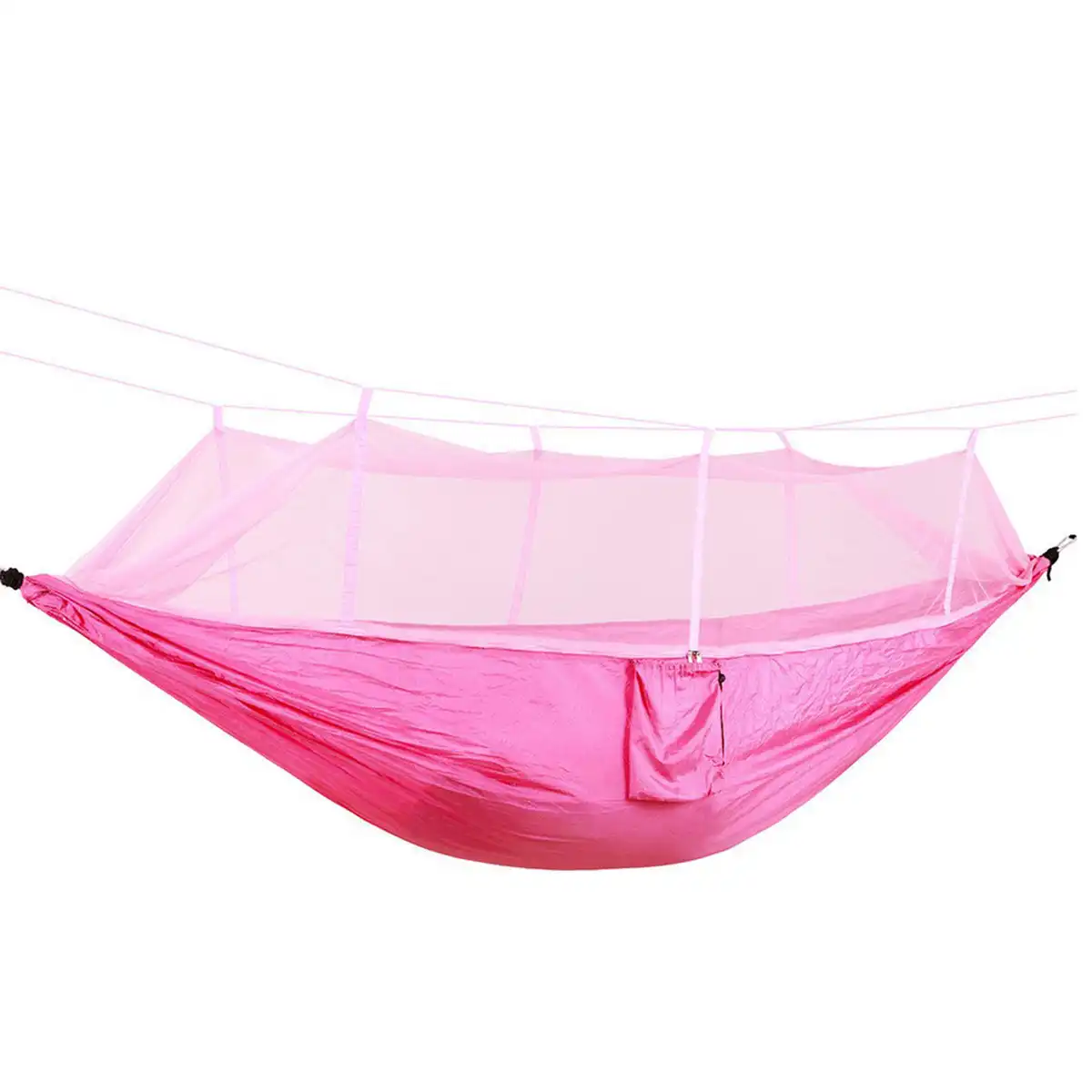 Lightweight Nylon Hammock with Mosquito Net alternate product angle