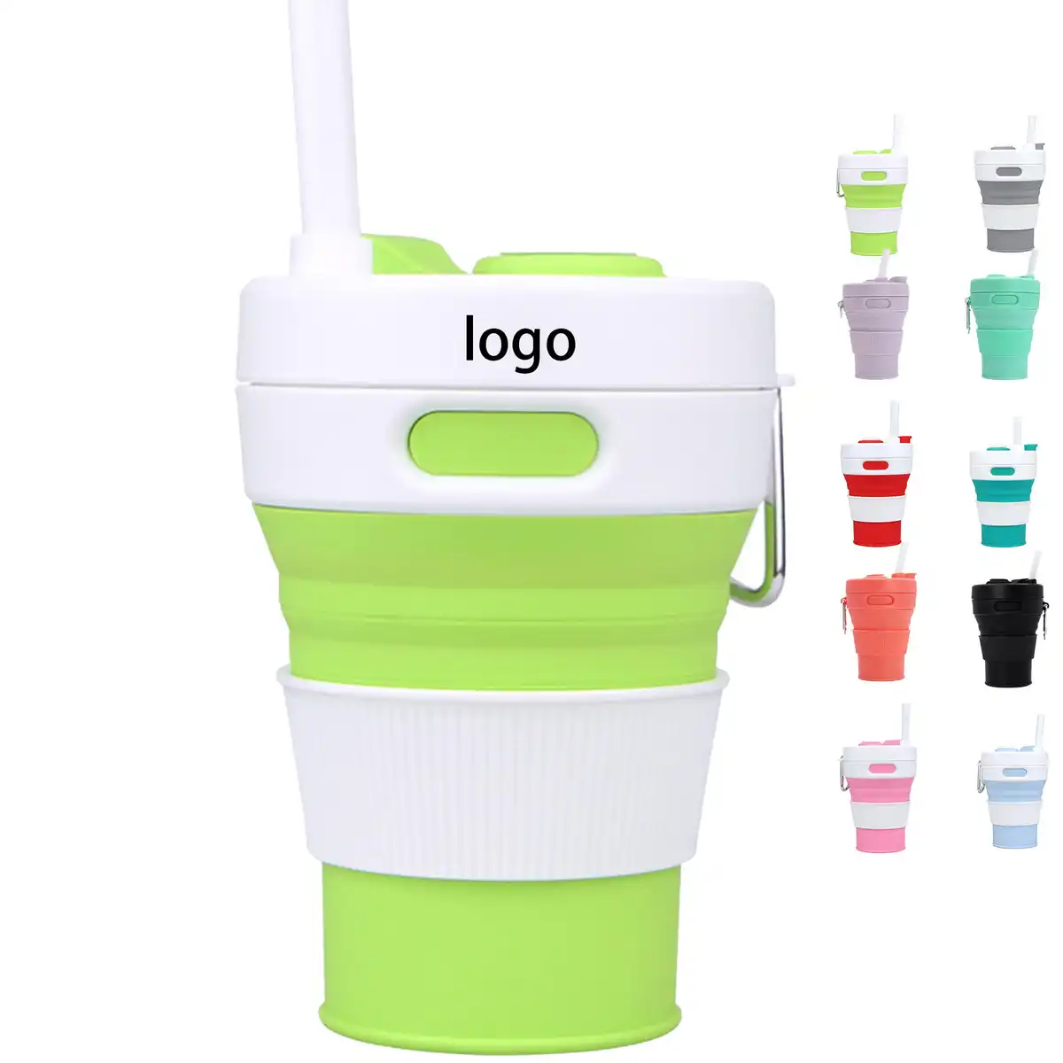 Collapsible Silicone Travel Cup product detail view