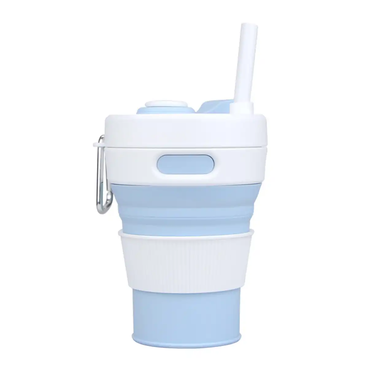 Collapsible Silicone Travel Cup custom logo imprint view