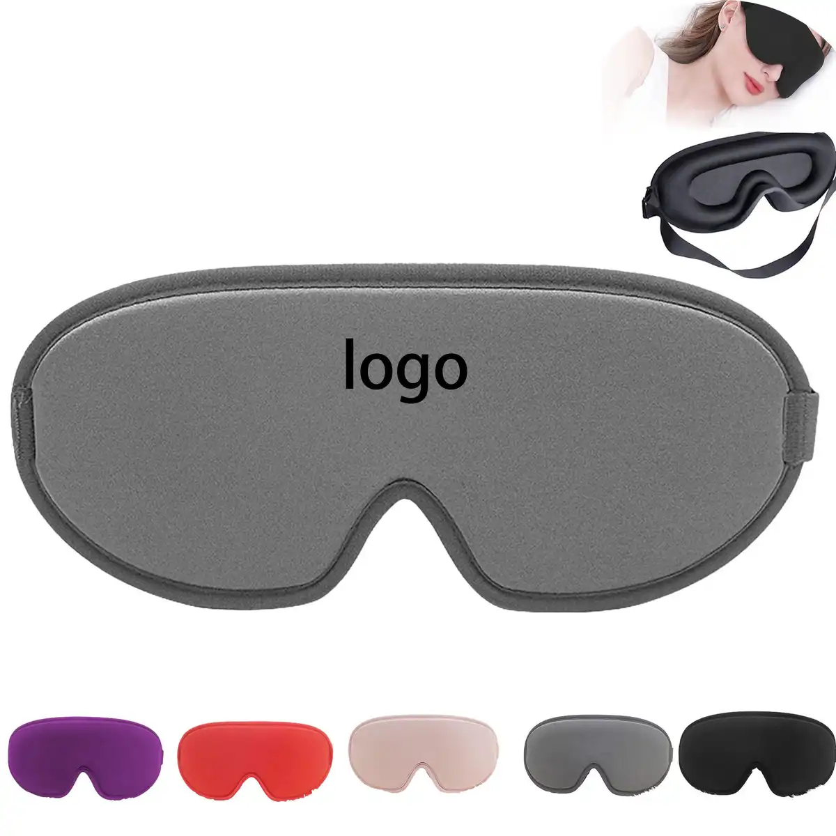 3D Sleep Eye Mask Memory Foam