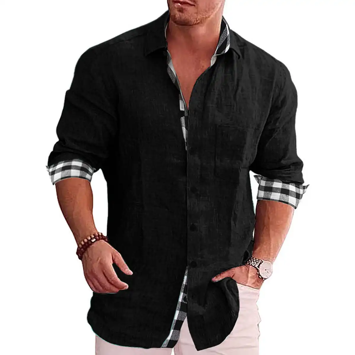 Breathable Linen Blend Summer Shirt product image 10