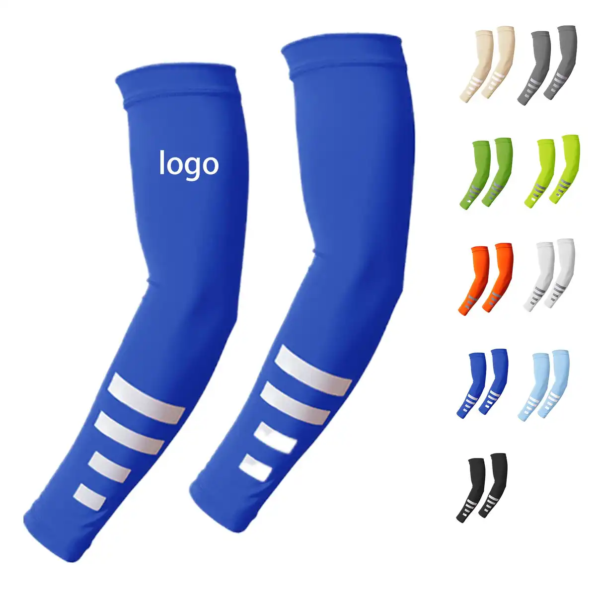 Reflective Arm Sleeves for Sun Protection product detail view