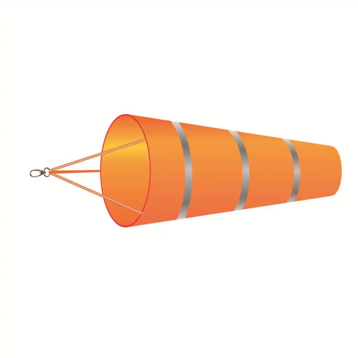 Reflective Wind Direction Bag product with accessories