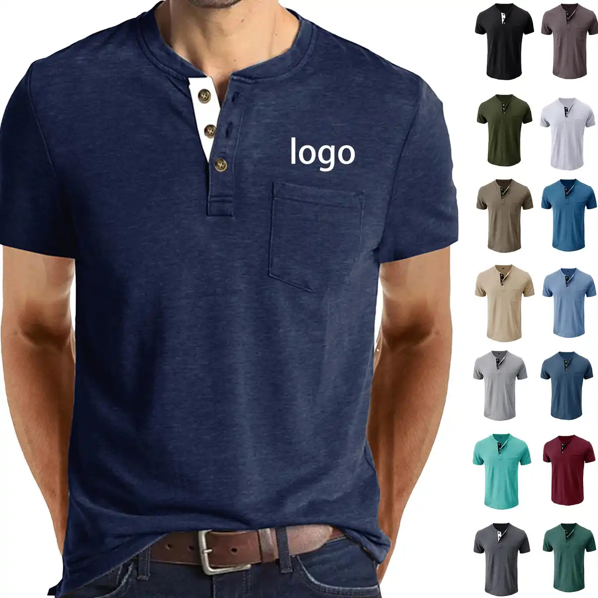 Soft Cotton Blend Casual Tee