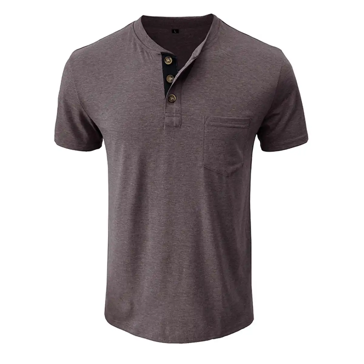 Soft Cotton Blend Casual Tee product detail view