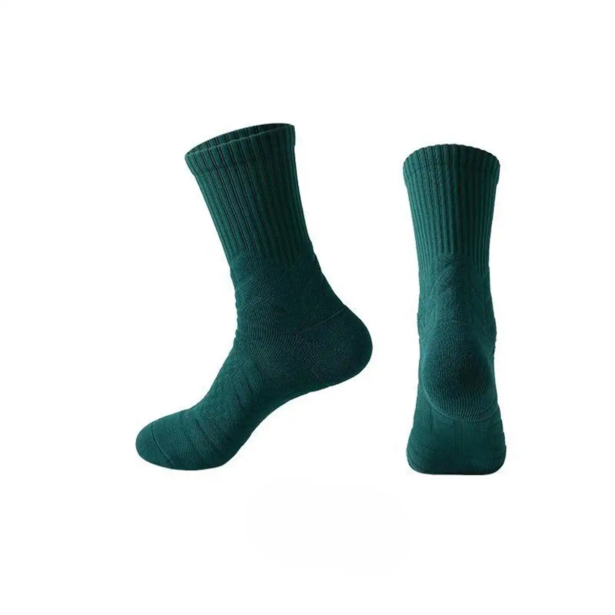 Athletic Cushioned Towel Socks custom logo imprint view