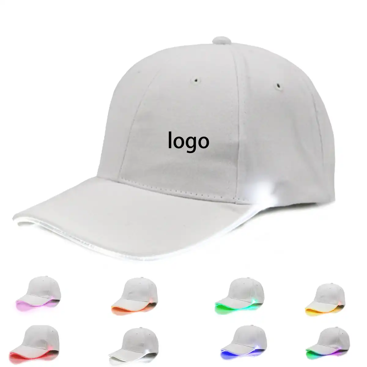 LED Baseball Cap for Night product detail view