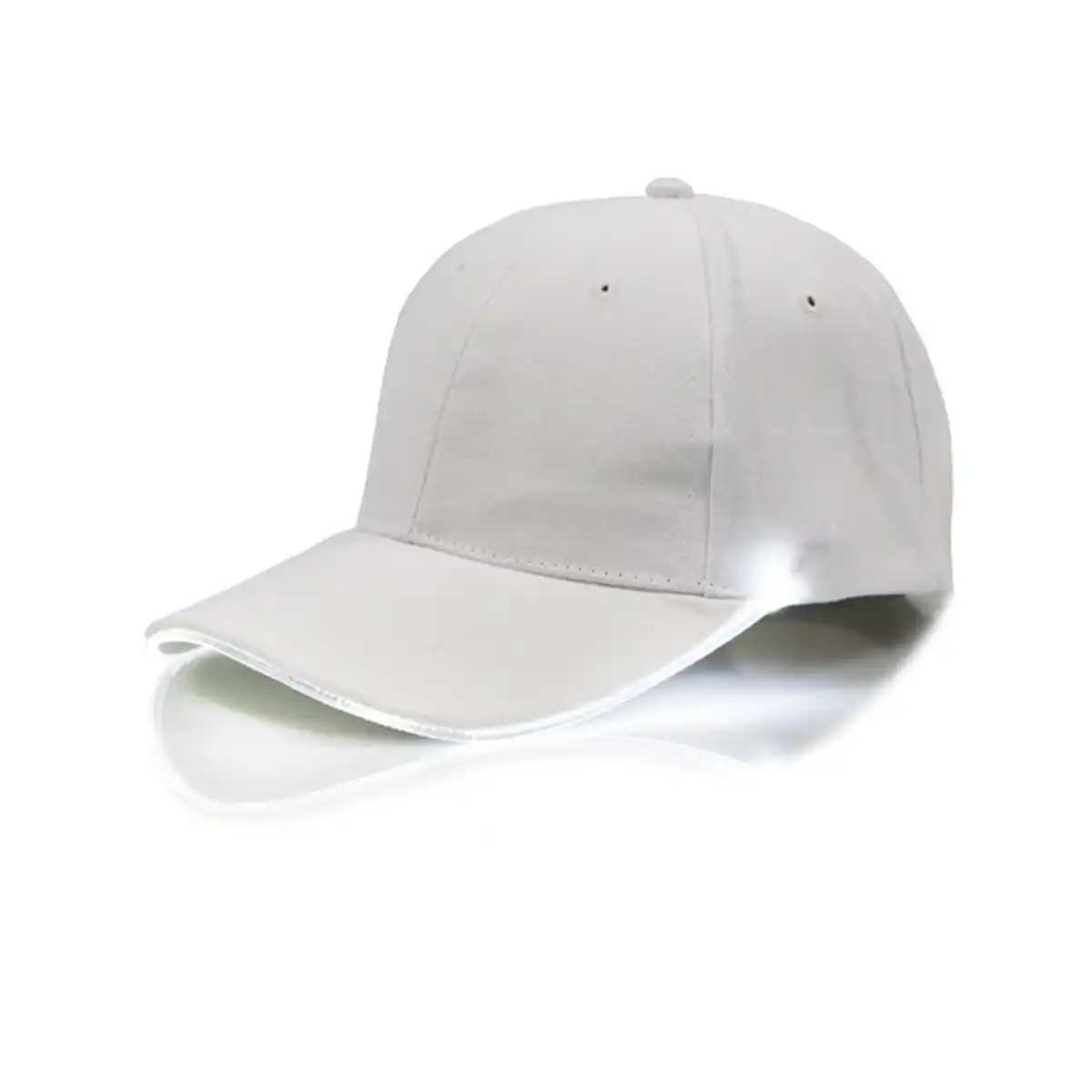 LED Baseball Cap for Night product close-up