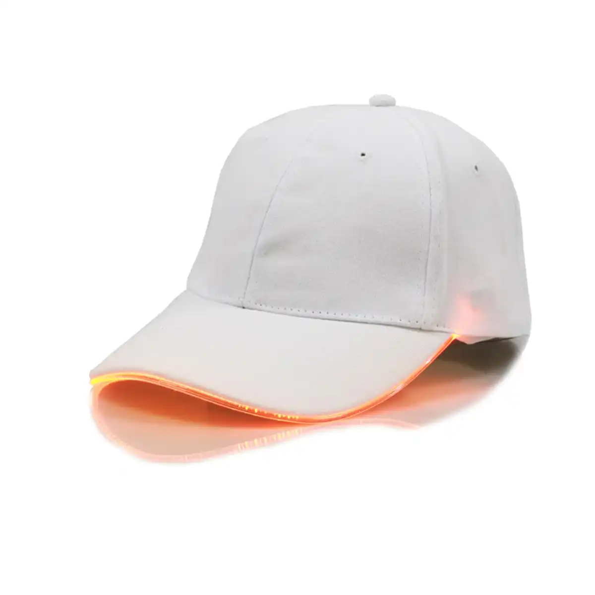 LED Baseball Cap for Night custom logo imprint view