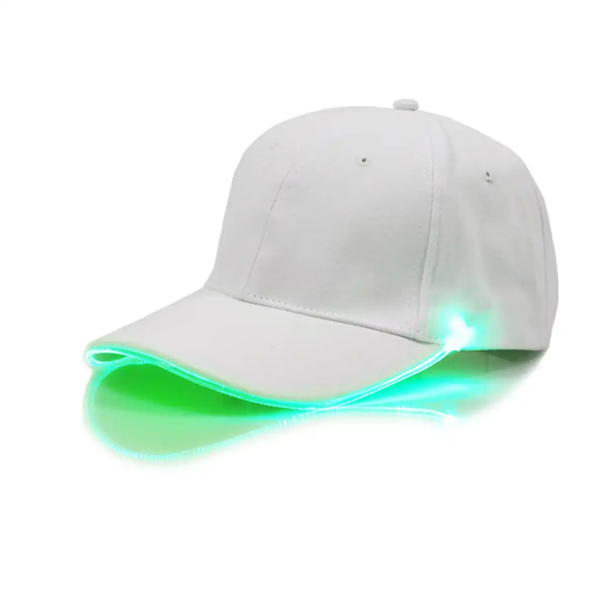 LED Baseball Cap for Night product in use