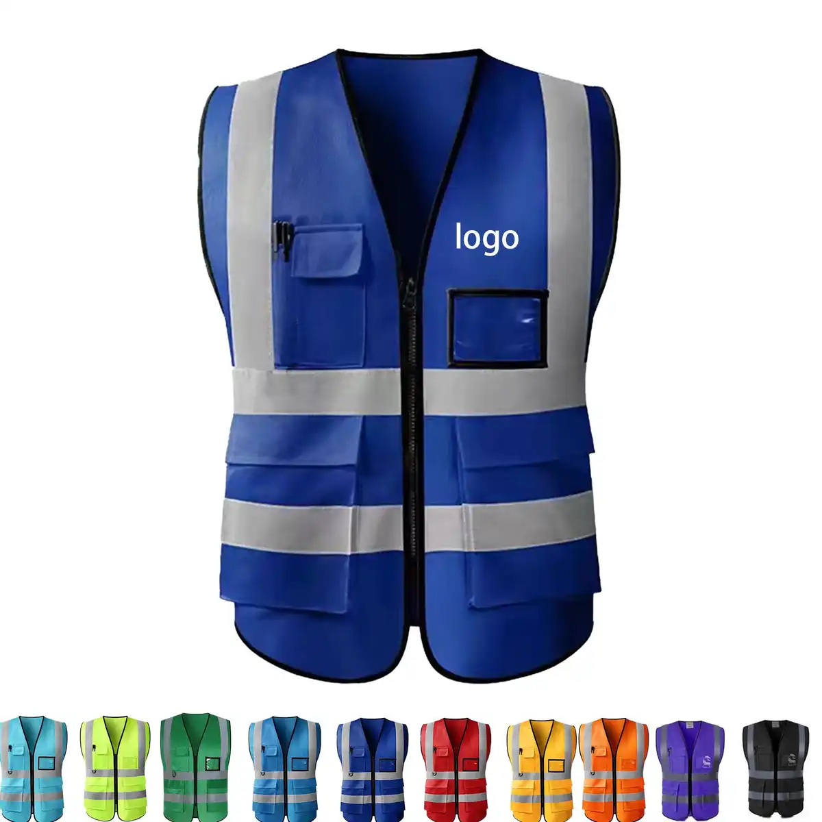 Hi Vis Safety Vest Reflective product detail view