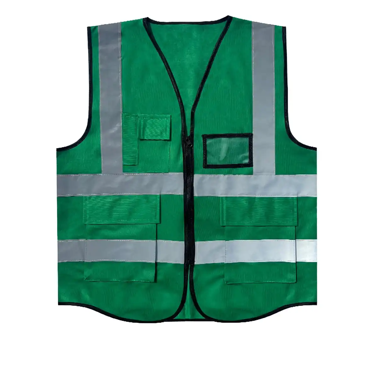 Hi Vis Safety Vest Reflective custom logo imprint view