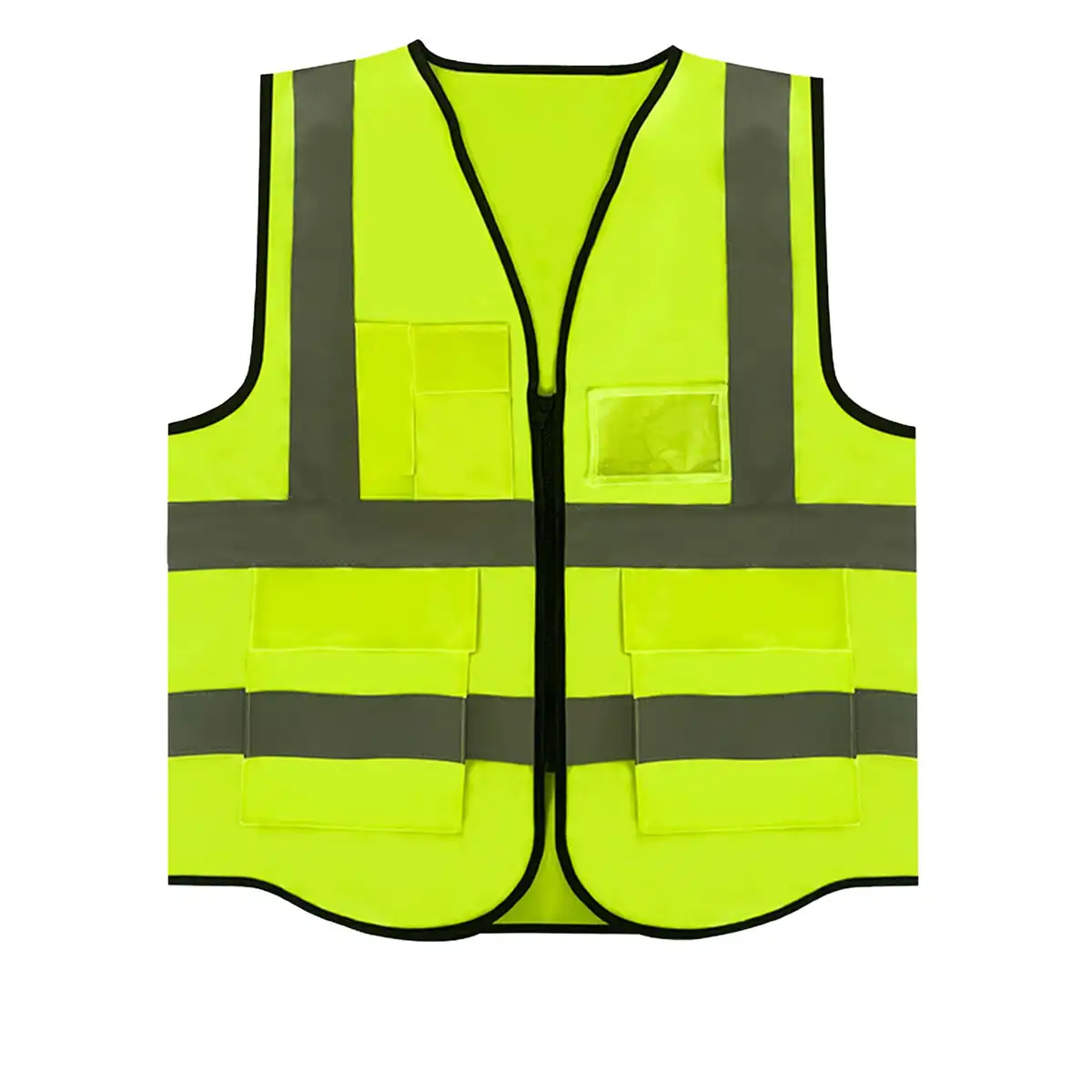 Hi Vis Safety Vest Reflective product in use