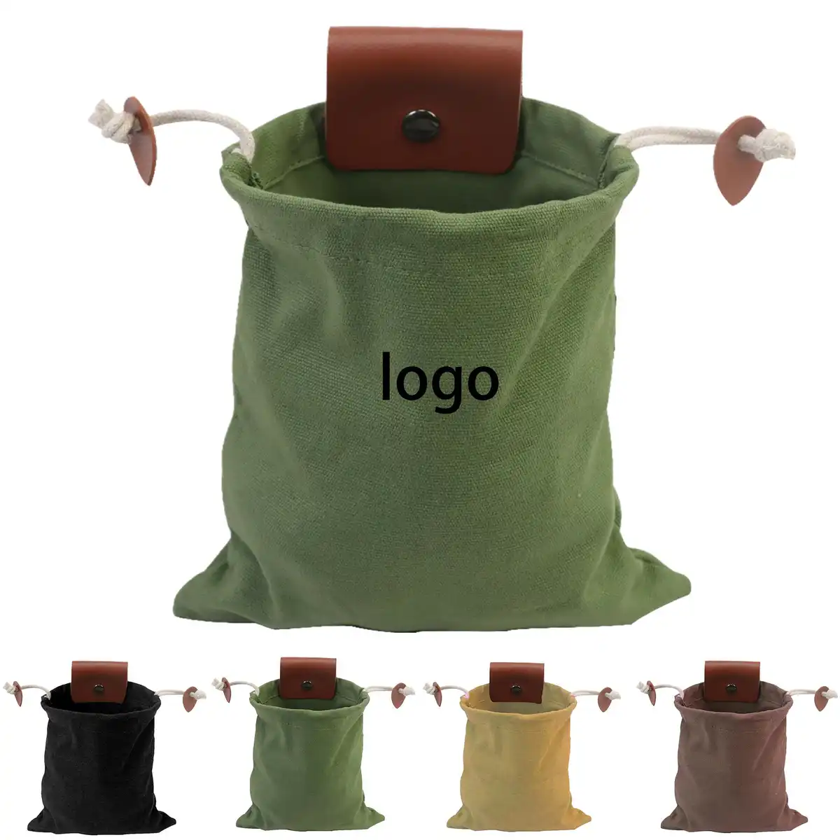 Durable Canvas Foraging Harvest Tote product detail view