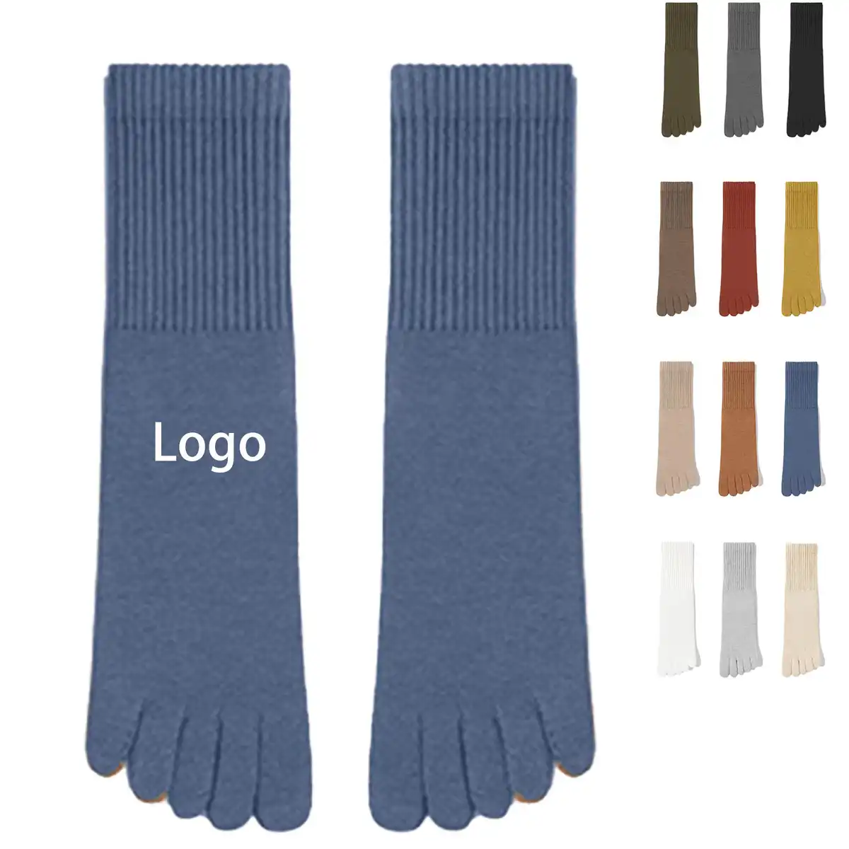 Cotton Five Toe Socks product detail view
