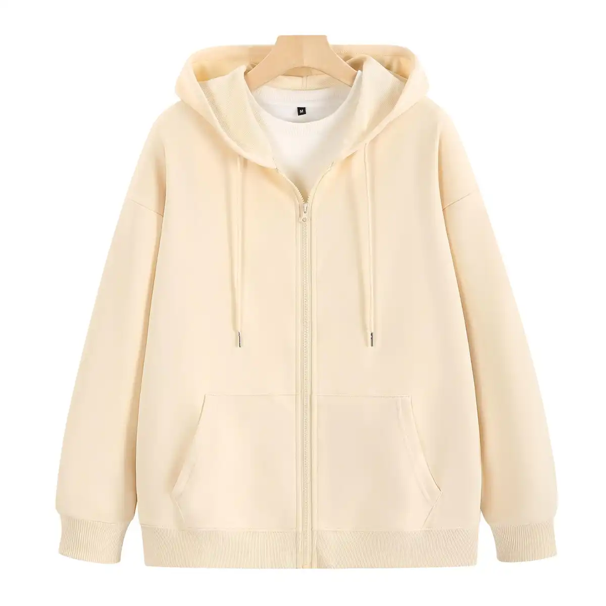 Cozy Full Zip Hoodie product in use
