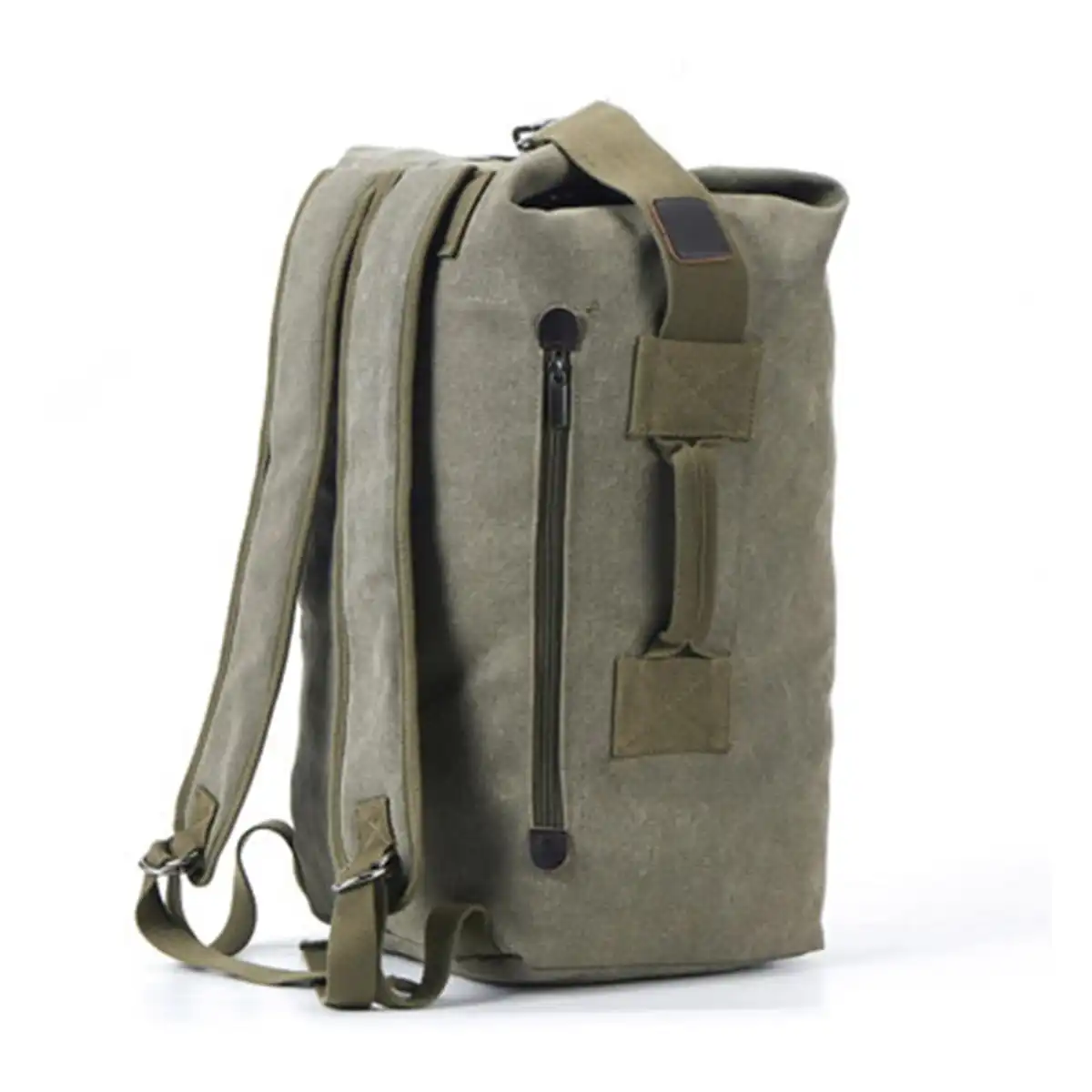 Durable Canvas Travel Daypack product close-up