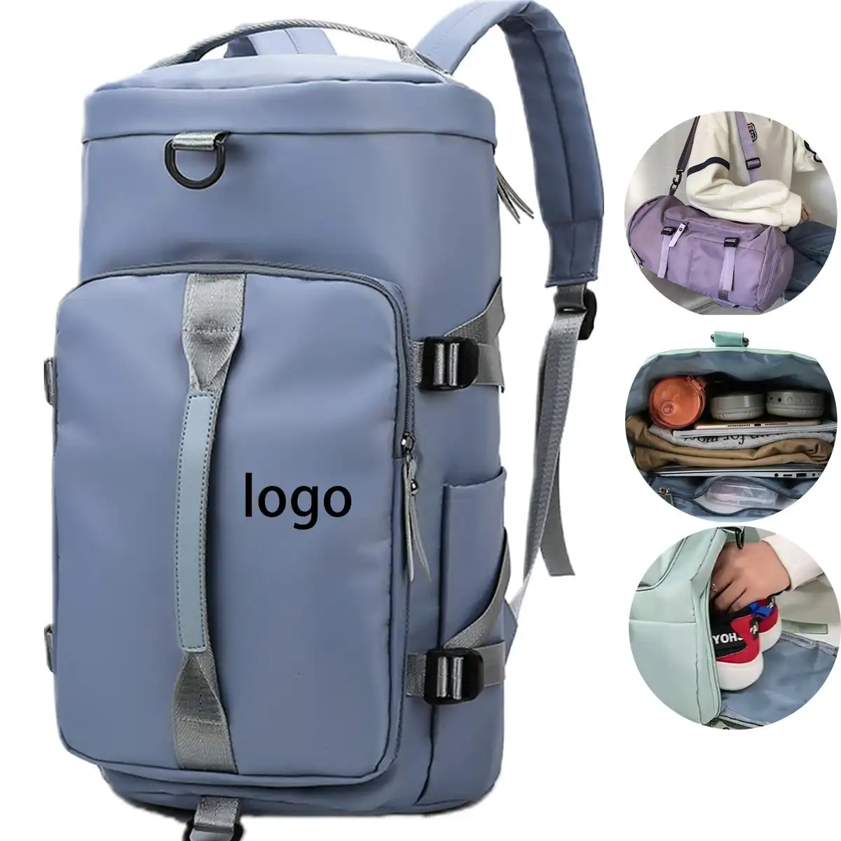 Durable Nylon Gym Backpack