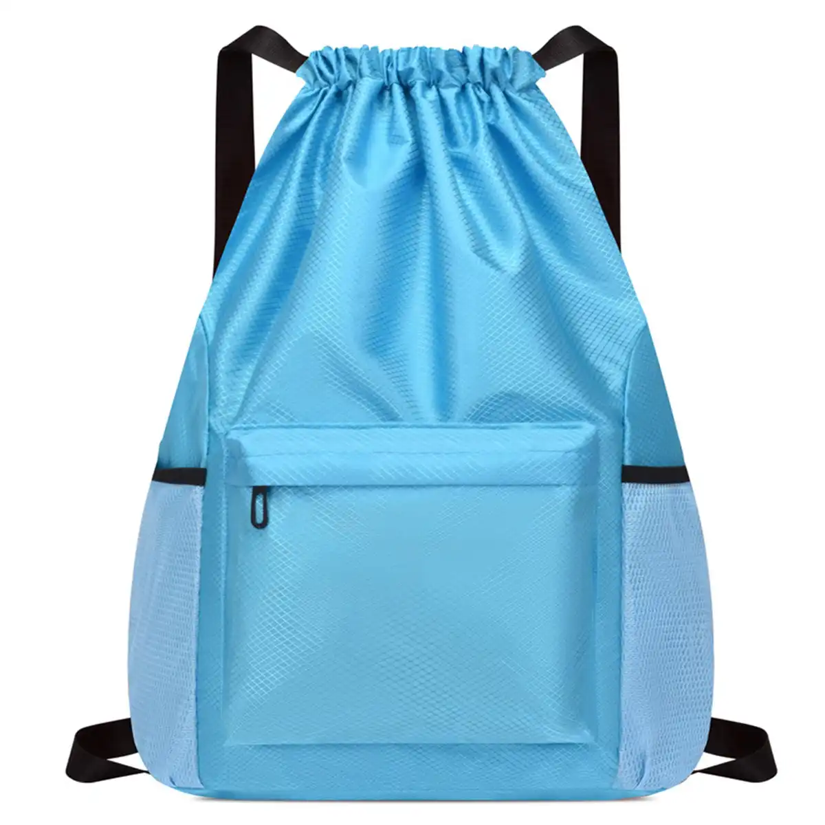 Lightweight Drawstring Backpack for Sports custom logo imprint view