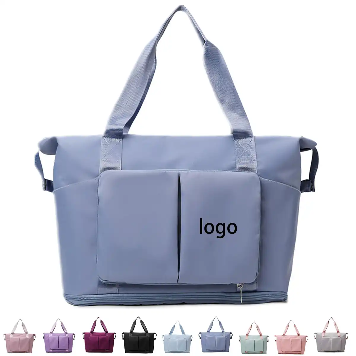 Foldable Gym Duffel Wet Dry product detail view