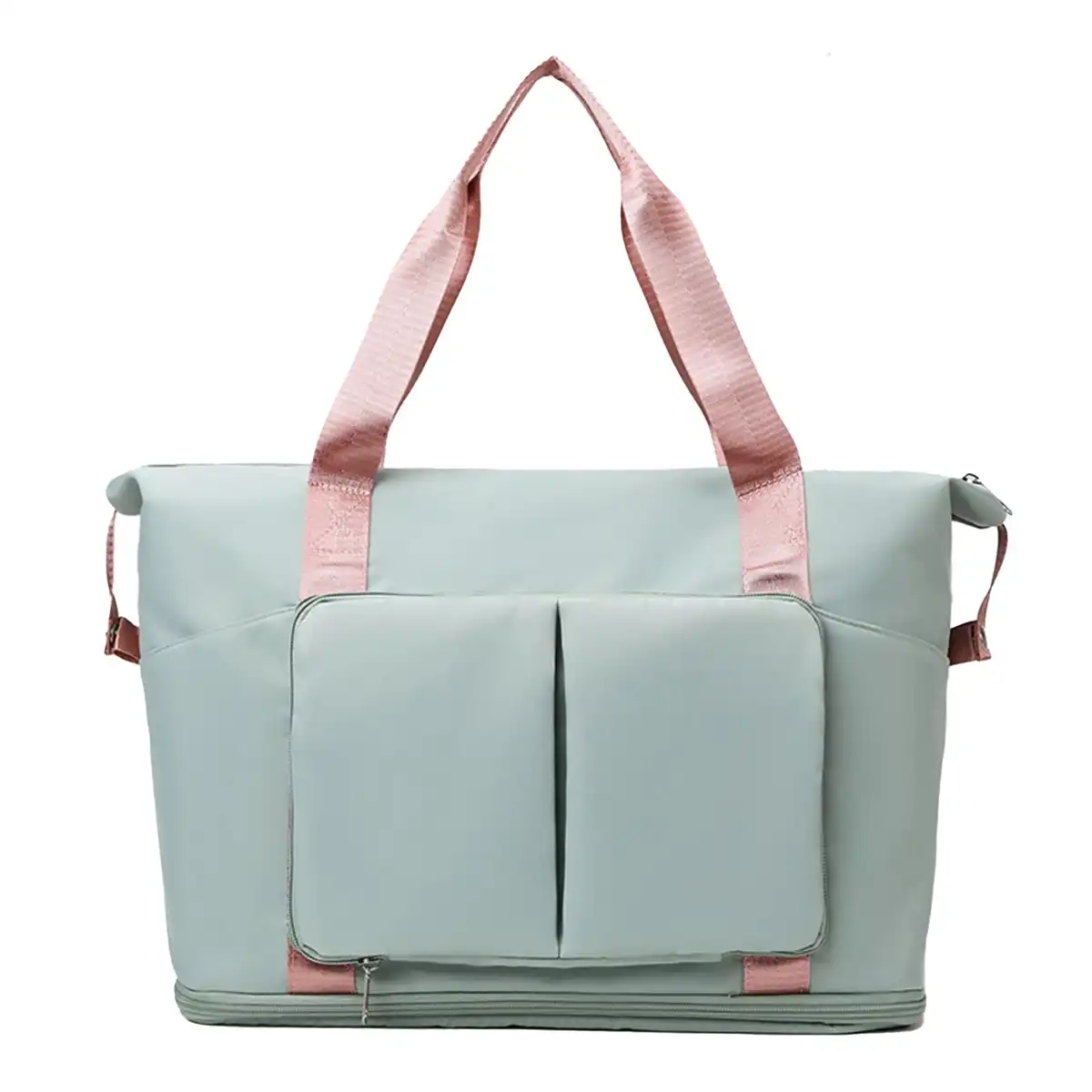 Foldable Gym Duffel Wet Dry product with accessories