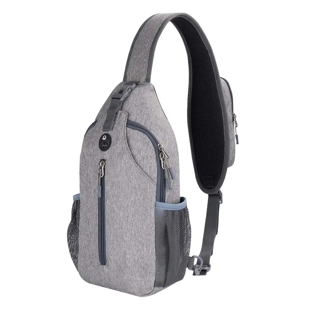 Durable Oxford Crossbody Chest Bag custom logo imprint view