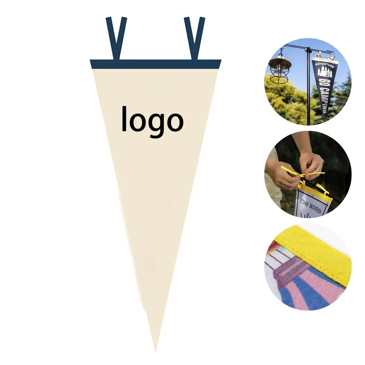 Durable Camping Bunting Outdoor Decor