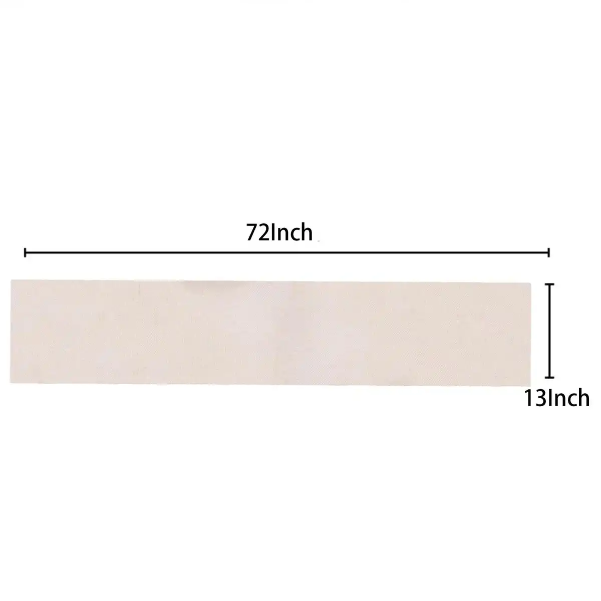 Rustic Linen Table Runner alternate product angle
