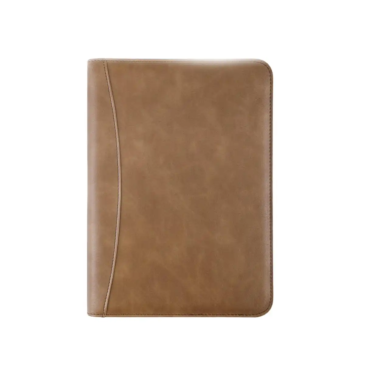 PU Leather Calculator Notebook custom logo imprint view